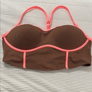 Pink VS | push up Bikini Top with Pink Straps